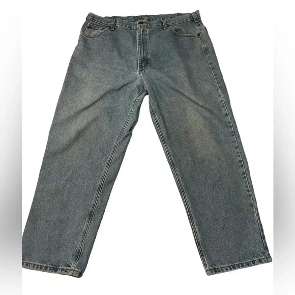 Carhartt Medium Wash Blue Denim Men’s Size 40x29. No tag. Measurements in pics. - Picture 1 of 9